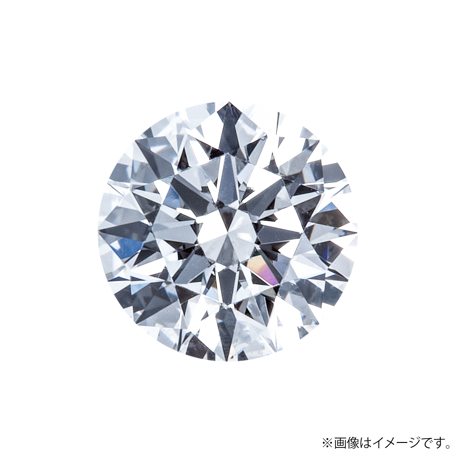 0.230ct Round ダイヤモンド / D / VS2 / EX