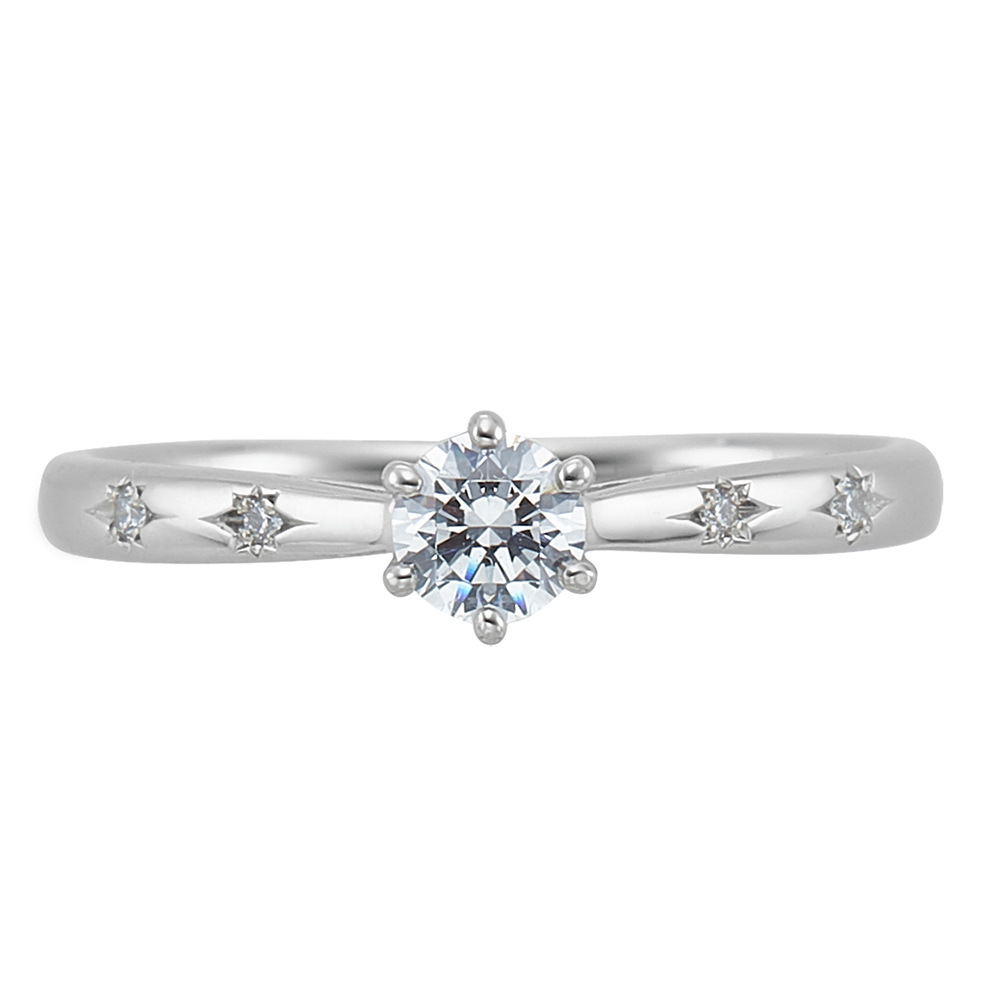 Céleste Pt950 0.2ct HCメレ
