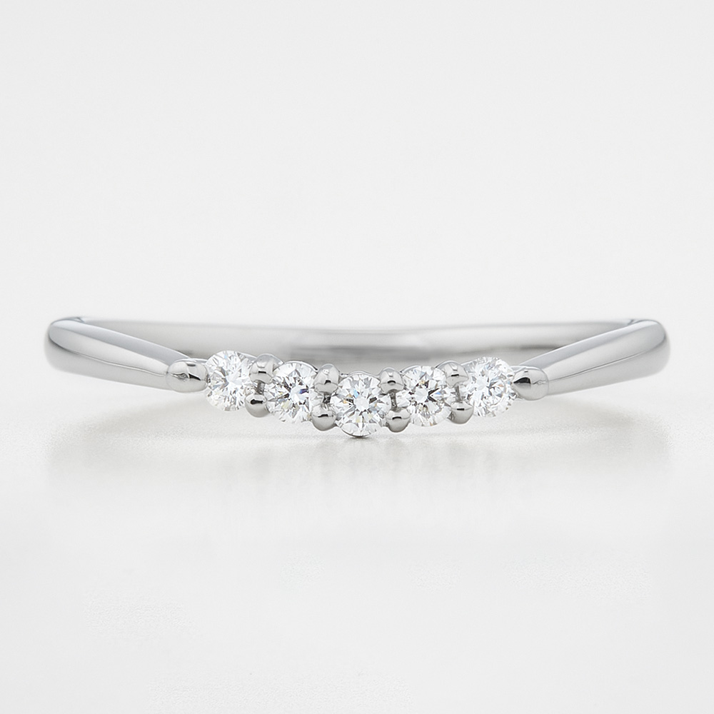 DREAMY Pt900 ハーフエタ 0.10ct お急ぎ
