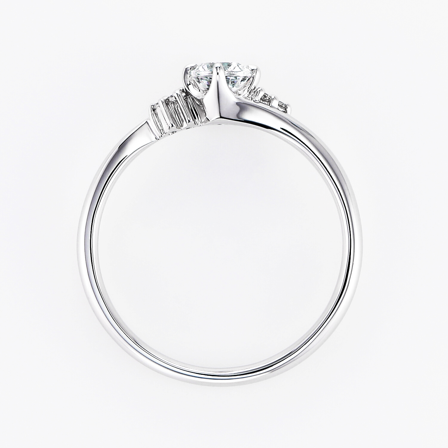 No.6 萌ゆ（もゆ） Pt900 スタンダードグレード 0.25ct