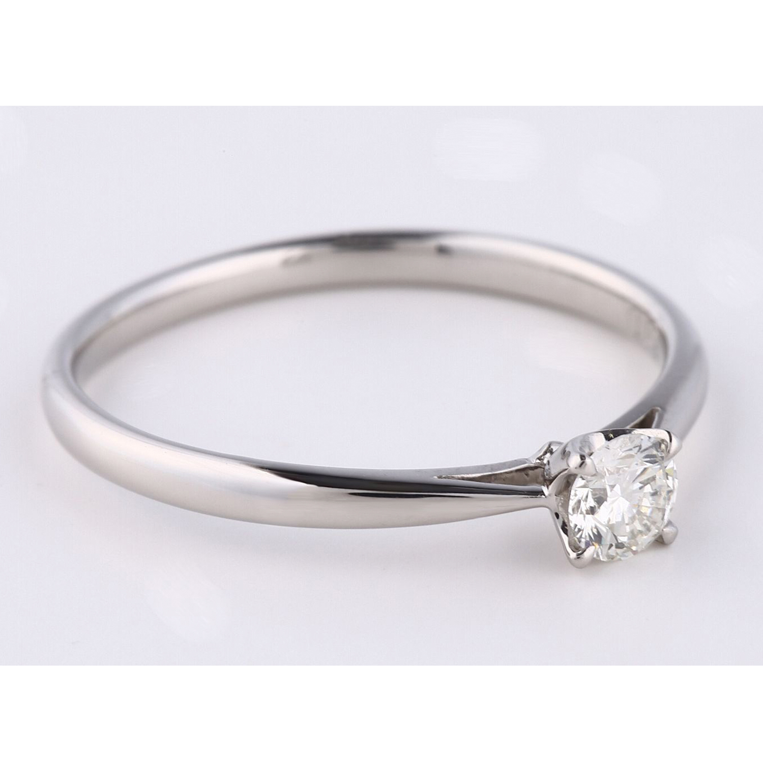 MELA メラ Pt900 鑑別書 0.18ct 【特別サイズ】