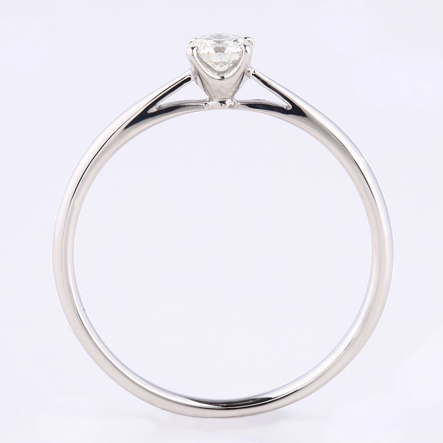 MELA メラ Pt900 鑑別書 0.18ct 【特別サイズ】